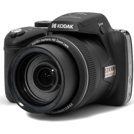 Aparat Foto Kodak PixPro AZ528, Senzor CMOS 16Mp, Zoom 52X, Display LCD 3 inch, Wi-Fi, USB, Negru