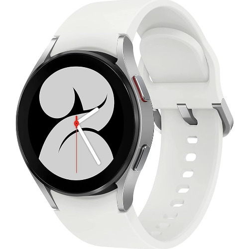 Smartwatch Samsung Galaxy Watch4, 40mm, Bluetooth, Wi-Fi, GPS, SM-R860, Silver
 Smartwatch Samsung Galaxy Watch4, 40mm, Bluetooth, Wi-Fi, GPS, SM-R860, Silver