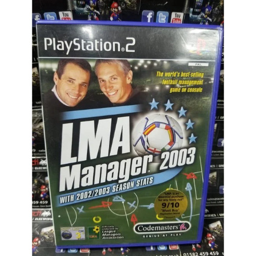 LMA Manager 2003 - Joc PS2
 LMA Manager 2003 - Joc PS2