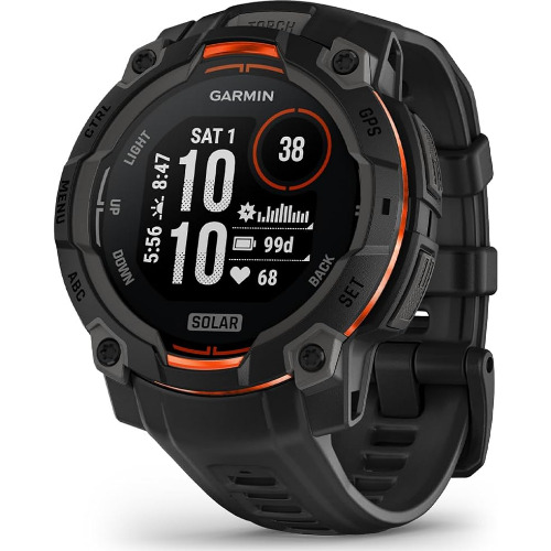 Smartwatch Garmin Instinct 3 Solar, 45mm , AMOLED, GPS, 10 ATM
 Smartwatch Garmin Instinct 3 Solar, 45mm , AMOLED, GPS, 10 ATM