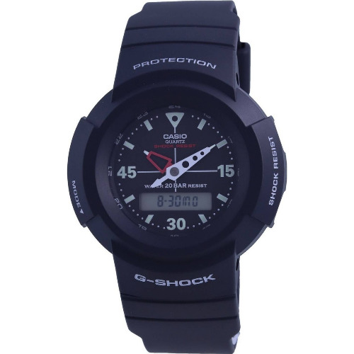 Ceas Barbatesc Casio G-Shock, Collection AW AW-500E-1EDR, 47 mm, Quartz, Stainless Steel, 20 ATM
 Ceas Barbatesc Casio G-Shock, Collection AW AW-500E-1EDR, 47 mm, Quartz, Stainless Steel, 20 ATM