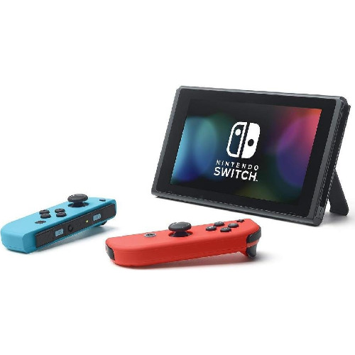 Consola Nintendo Switch OLED, 64 Gb, Black, Blue/Neon Joy - Con
 Consola Nintendo Switch OLED, 64 Gb, Black, Blue/Neon Joy - Con