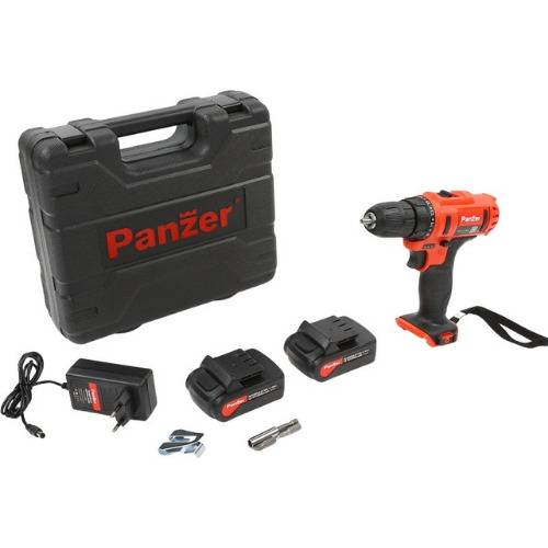 Masina de gaurit si insurubat, cu 2 acumulatori, 12 V, 1.3 Ah, Panzer CD-1213AM
