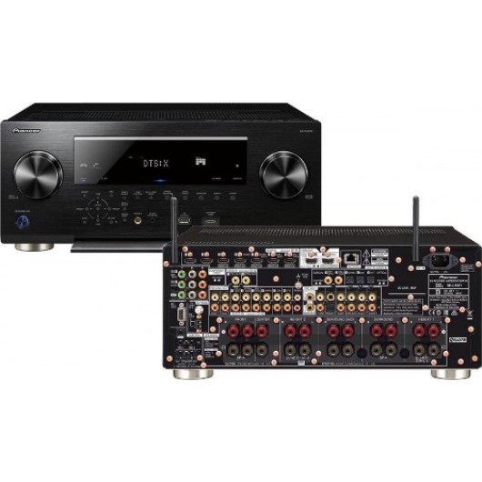 AV Receiver Pioneer SC-LX901B, 11 x 200W, FM, MW, 20Hz - 20kHz, HI-RES, 4K, USB, Coaxial, Optical, Bluetooth, Wi-Fi, HDMI, Negru