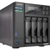 Network Attached Storage (NAS) ASUSTOR LOCKERSTOR 4 Gen2 AS6704T, Intel Quad-Core Celeron, 4 Gb DDR4, 4-Bay SATA, 4x M.2 NVMe, 2x 2.5 Gigabit Ethernet, 1x HDMI 2.0b, Negru