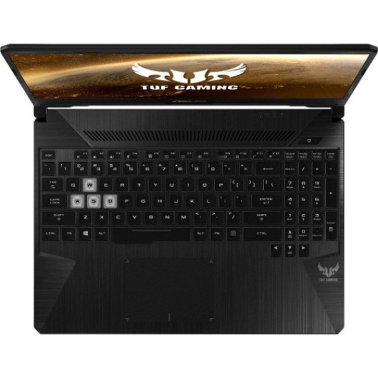 Laptop Gaming ASUS TUF FX505G, 15.6 inch FHD 144Hz, Intel Core i5-9300H 4.1GHz, 16 Gb RAM DDR4, SSD 512 Gb, nVidia GeForce GTX 1650 4 Gb, USB 3.1, HDMI, Ethernet, Black