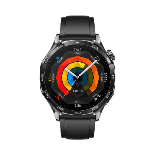 Smartwatch HUAWEI Watch GT 5 46mm VLI-B19, GPS, Android/iOS, Black Fluoroelastomer Strap
