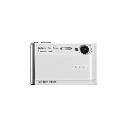 Aparat foto digital SONY Cyber-shot DSC-T70, 8,1 Mpx, LCD 2,5 inch, zoom optic 3x, zoom digital 6x, stabilizator imagine SteadyShoot, White
