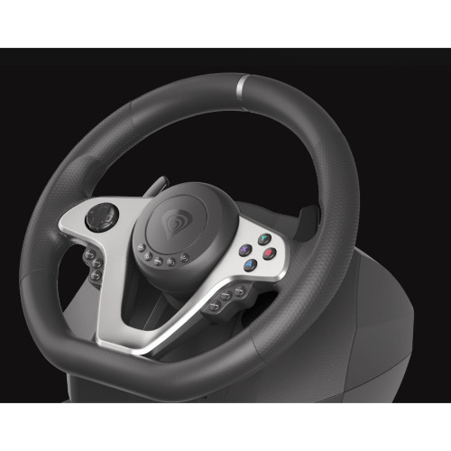 Set Volan si Pedale Genesis Seaborg 400, Vibratii, 900 grade, pentru PC, PS3, PS4, Xbox, Nintendo Switch
Set Volan si Pedale Genesis Seaborg 400, Vibratii, 900 grade, pentru PC, PS3, PS4, Xbox, Nintendo Switch