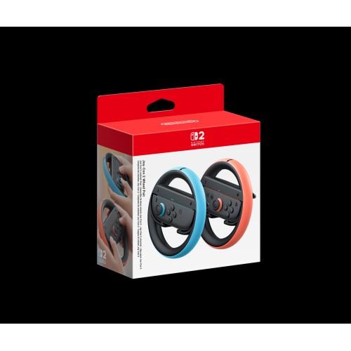 Nintendo Joy-Con 2 Wheel Pair, Pentru Nindendo Switch 2, Light Blue/Light Red
