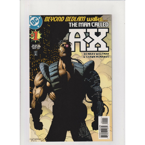 Benzi desenate DC Comics: The Man Called A-X, #1/8 - Oct '97
Benzi desenate DC Comics: The Man Called A-X, #1/8 - Oct '97