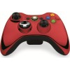 Controller Microsoft Xbox 360, Wireless, Chrome Red