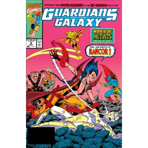 Benzi desenate MARVEL COMICS: Guardians Of The Galaxy #9 - Feb 1991
