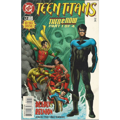 Benzi desenate DC Comics: Teen Titans - Then & Now - Part 1 of 4, #12 Sep '97
Benzi desenate DC Comics: Teen Titans - Then & Now - Part 1 of 4, #12 Sep '97