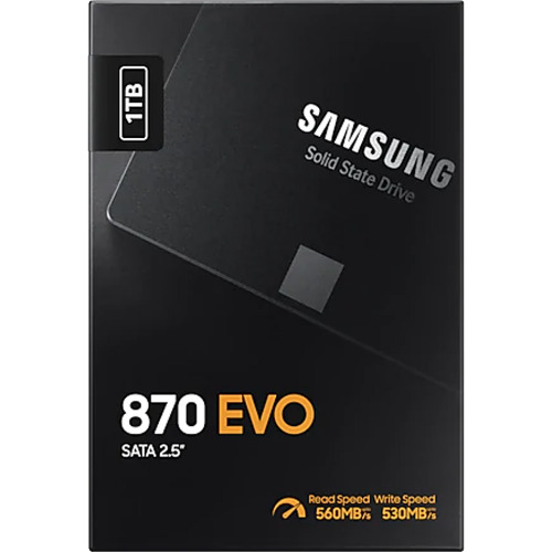 Solid State Drive (SSD) Samsung 870 EVO, 1TB, 2.5", SATA III - (Produs NOU, Sigilat)
