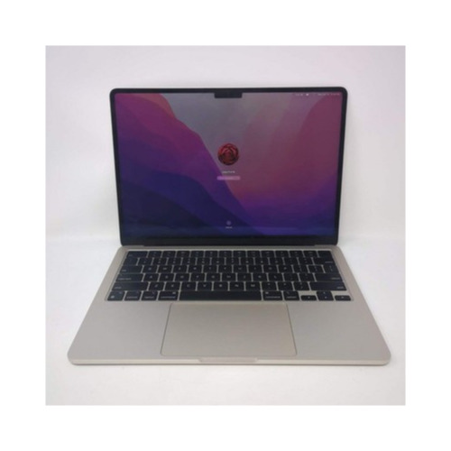 Apple MacBook AIR 13 2022, A2681, Display 13.3 inch Retina IPS, Apple M2 8-Core, 8 Gb RAM LPDDR5, SSD 256 Gb, 8-Core GPU, Touch ID, 2x Thunderbolt, Camera Web FHD 1080p, StarLight
