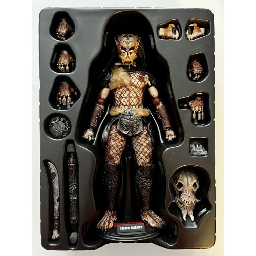Figurina Hot Toys Predator 2 Collector's Edition MMS154, Shadow Predator 1/6 - Sideshow Exclusive
