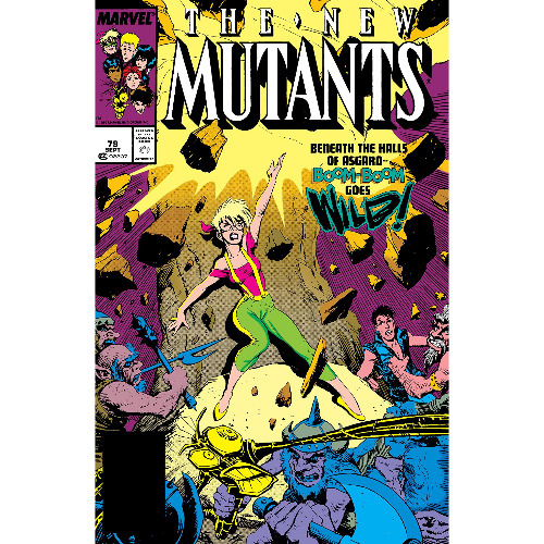 Benzi desenate MARVEL: The New Mutants, #79, Vol 1 - Sept 1989
Benzi desenate MARVEL: The New Mutants, #79, Vol 1 - Sept 1989