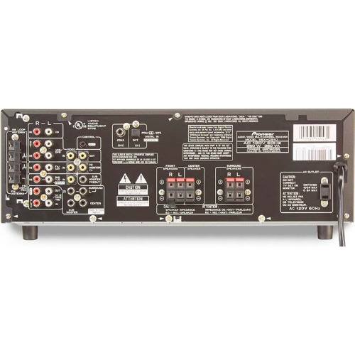 AV Multi-Channel Receiver 5.1 Pioneer VSX-D510, 100W 8-16 OHm, 5Hz-100kHz, Dolby, DTS, Optic, FM, AM
