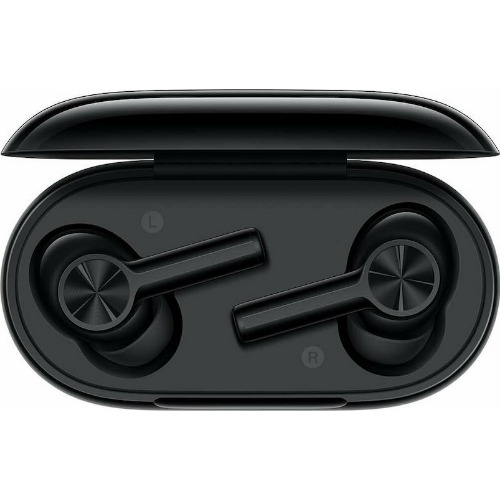 Casti True Wireless OnePlus Buds Z2, Bluetooth 5.2, USB-C, Rezistent la apa, Microfon, Noise Cancelling, Extra Bass, Rezistent la transpiratie, Negru