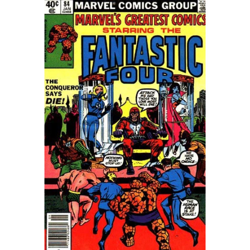 Benzi desenate MARVEL: Marvel's Greatest Comics - Fantastic Four, #84 - 1979
Benzi desenate MARVEL: Marvel's Greatest Comics - Fantastic Four, #84 - 1979