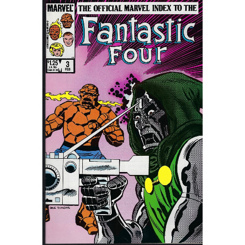 Benzi desenate MARVEL: The Official Marvel Index to the Fantastic Four, #3 - 1985
