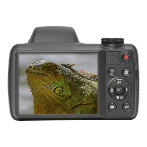 Aparat Foto Kodak PixPro AZ528, Senzor CMOS 16Mp, Zoom 52X, Display LCD 3 inch, Wi-Fi, USB, Negru
