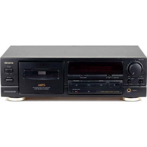 Deck Stereo AIWA AD-F550, 2 capete, 20Hz la 19kHz, 3.7 kg, 1995