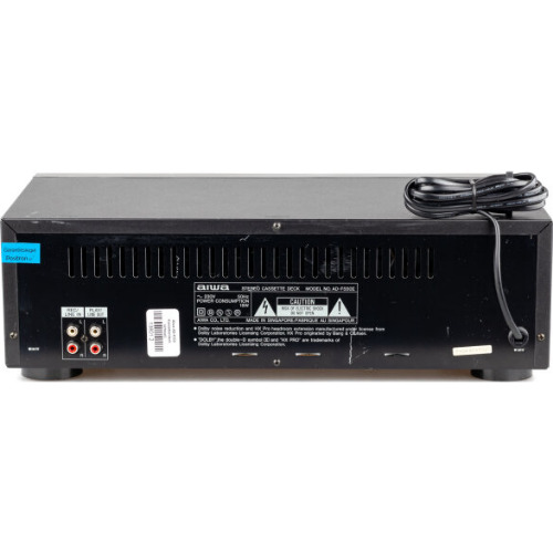 Deck Stereo AIWA AD-F550, 2 capete, 20Hz la 19kHz, 3.7 kg, 1995