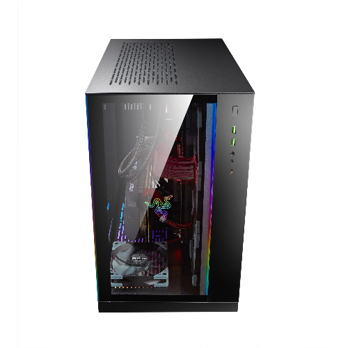 Unitate PC Gaming Lian Li O11 Dynamic Razer Edition, AMD Ryzen 7 3700X, 16 Gb RAM DDR4. SSD 512 Gb M.2, AMD Radeon RX6800 16 Gb