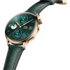 Honor Watch 4 Pro TUM-B19, Green Leather Strap, Green