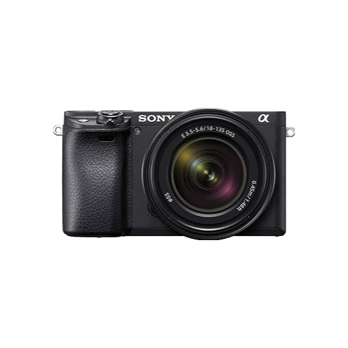 Aparat foto Mirrorless Sony Alpha A6400, 24.2 Mp, 4K, APSC, Display tactil, Wi-Fi, NFC, Bluetooth, E-Mount, Obiectiv Sony E 18-135mm 3.5-5.6 OSS