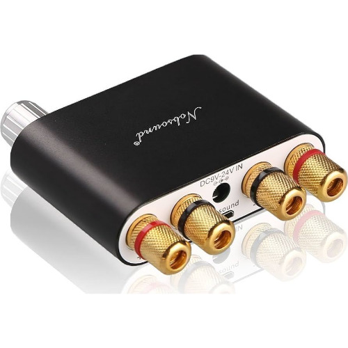 Amplificator Audio Digital Nobsound NS10, Bluetooth, AUX, USB Sound, Reglaj Bas, 2x50W
