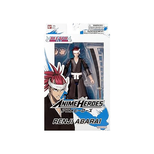 Figurina Bandai, Anime Heroes, Renji Abarai
