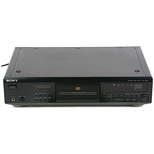 Player audio compact SONY CDP-XE900, Black

