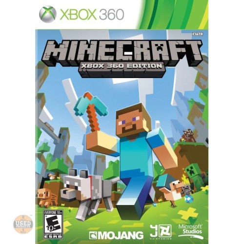 Minecraft - Fara Carcasa - Joc Xbox 360
