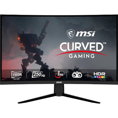 Monitor Gaming Curved LED MSI G32CQ4, 31.5 inch WQHD, 165Hz, 1ms, DisplayPort, HDMI, Pivot, Negru