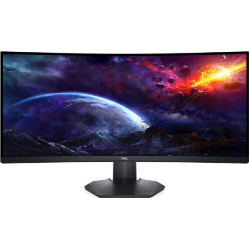 Monitor Gaming Curbat LED VA Dell S3422DWG, 34 inch QHD, 144Hz, 1ms, AMD FreeSync Premium Pro, HDMI, DisplayPort, USB, Negru Monitor Gaming Curbat LED VA Dell S3422DWG, 34 inch QHD, 144Hz, 1ms, AMD FreeSync Premium Pro, HDMI, DisplayPort, USB, Negru