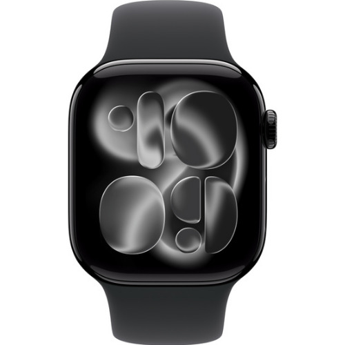 Apple Watch Series 11, 46mm, GPS, Carcasa Jet Black Aluminium, Black Sport Band - M/L, A3333
Apple Watch Series 11, 46mm, GPS, Carcasa Jet Black Aluminium, Black Sport Band - M/L, A3333
