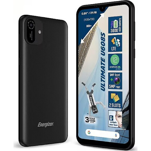 Telefon mobil Energizer U608S, Dual SIM, 2GB RAM, 32GB, 4G, Negru
