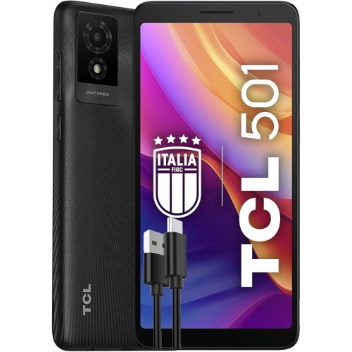 TCL 501  32 Gb, Dual SIM, 2 Gb RAM, Prime Black (Produs NOU!) - Garantie 24 LUNI

