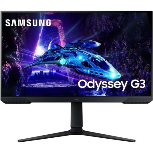 Monitor Gaming LED VA Samsung Odyssey G3 27 Inch S27DG300EU, 180 Hz, HDMI, FullHD, Pivot, Negru
