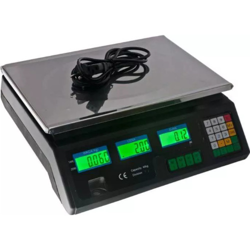 Cantar De Masa Electronic Platforma Pentru Legume/Fructe, Capacitate maxima: 40 Kg
