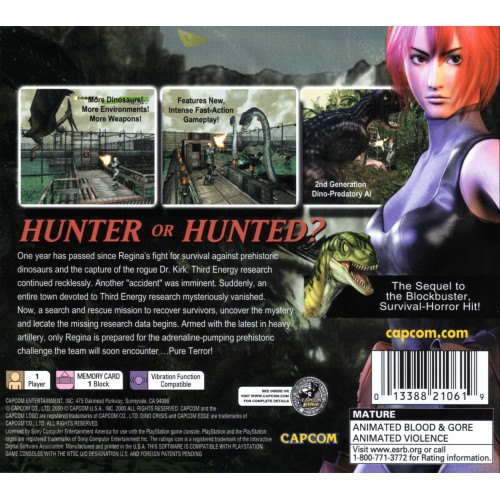 Dino Crisis - Fara Carcasa - Joc PS1
