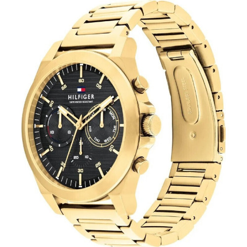 Ceas Barbatesc Tommy Hilfiger 1710520, 46mm, Curea si carcasa Otel Inoxidabil, 5 ATM, Analog, Quart Ceas Barbatesc Tommy Hilfiger 1710520, 46mm, Curea si carcasa Otel Inoxidabil, 5 ATM, Analog, Quart