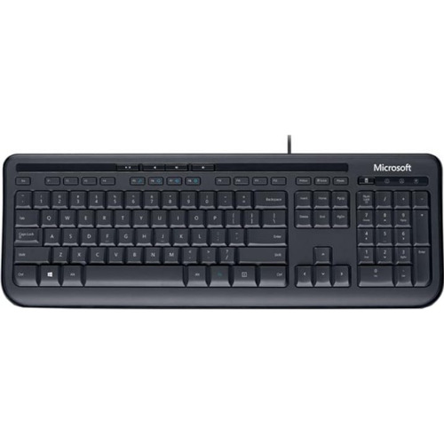 Tastatura Microsoft Wired Keyboard 600, USB, Negru
