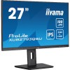 Monitor LED IPS iiyama ProLite XUB2793QSU-B6, 27 inch WQHD, 100Hz, 1ms, HDMI, DisplayPort, USB, Boxe, Pivot, Negru