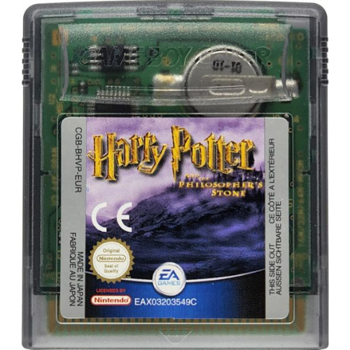Harry Potter and the Philosophers's Stone - Joc Nintendo Gameboy Color, Fara Carcasa
