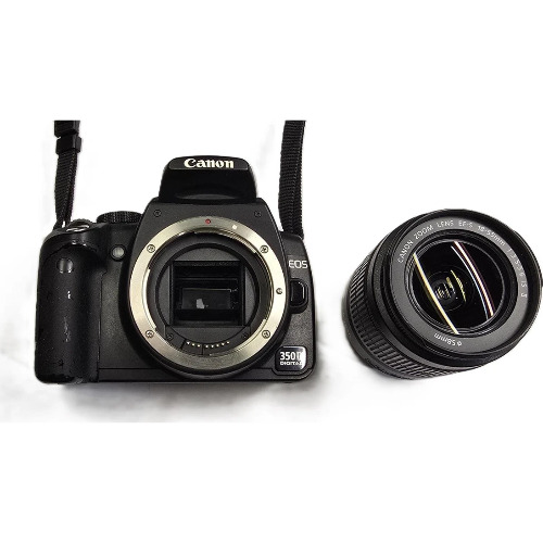 Aparat Foto Canon EOS 350D + Obiectiv EF-S 18-55 mm 1:3.5-5.6 IS
