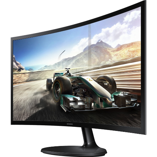Monitor Gaming curbat LED VA SAMSUNG Essential S3 LS24D360GAUXEN, 24", Full HD, 100Hz, HDMI, VGA
